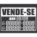 Adesivo em Vinil Vende-se Para Carro Preto ou Branco