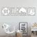 Kit 04 Quadros decorativos em MDF 3MM Harry Potter Escultura