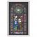 Placa Decorativa em MDF 3MM Religioso Vitral Maria Cristão Católico